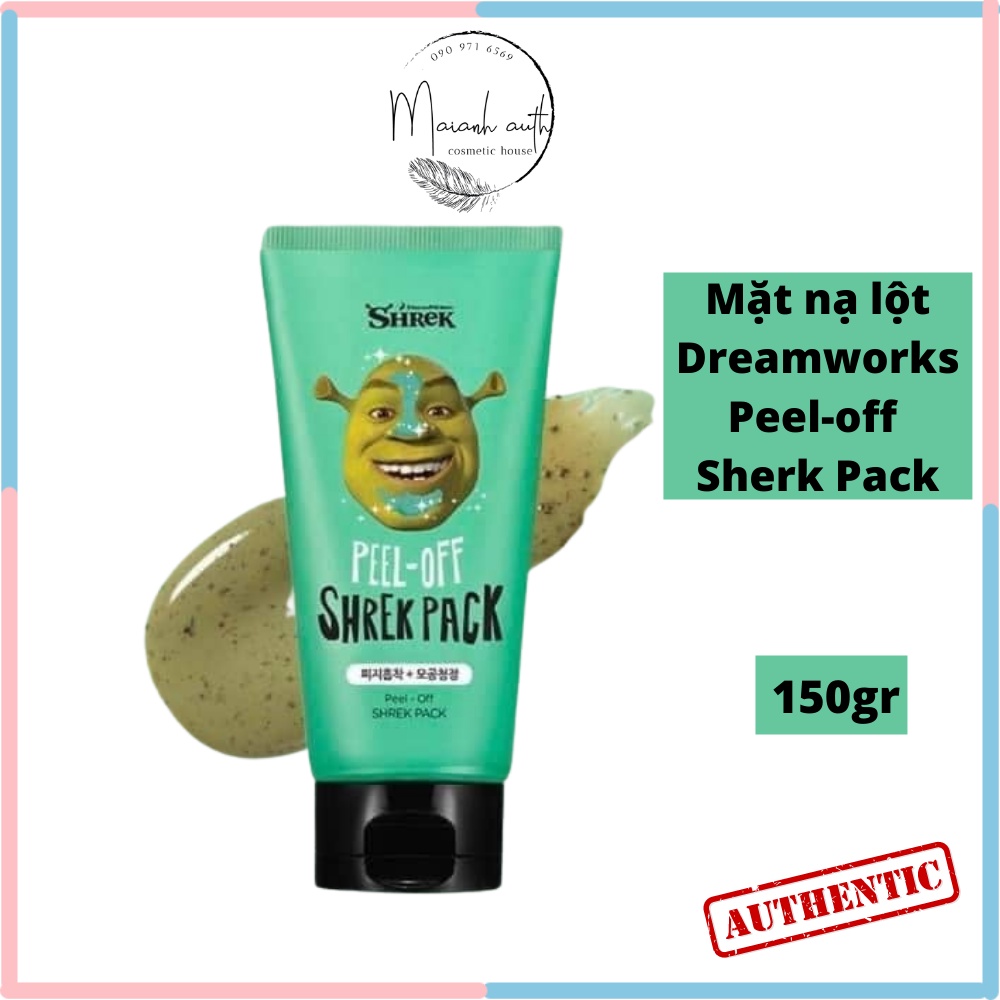 Mặt nạ lột Oliveyoung Dreamworks Peel-off Shrek Pack - 150gr