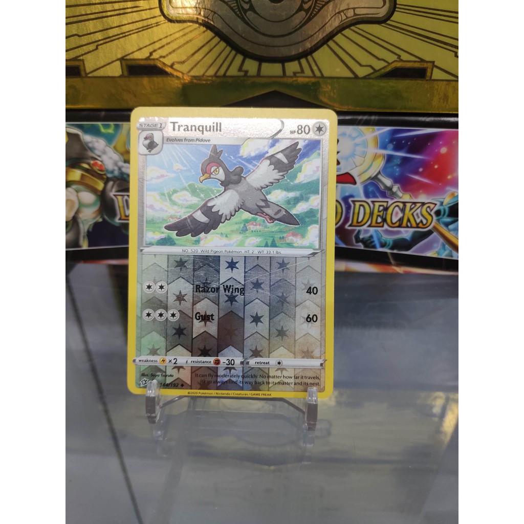 [ Dưa Hấu Yugioh ] Lá bài thẻ bài Pokemon Tranquill