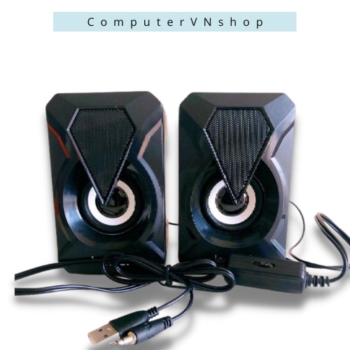 Bộ loa máy tính, loa vi tính mini, loa mini YST-1046 Led rgb