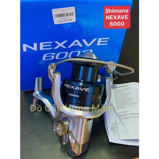 Máy shimano nexave 6000 - 8000, máy câu lục