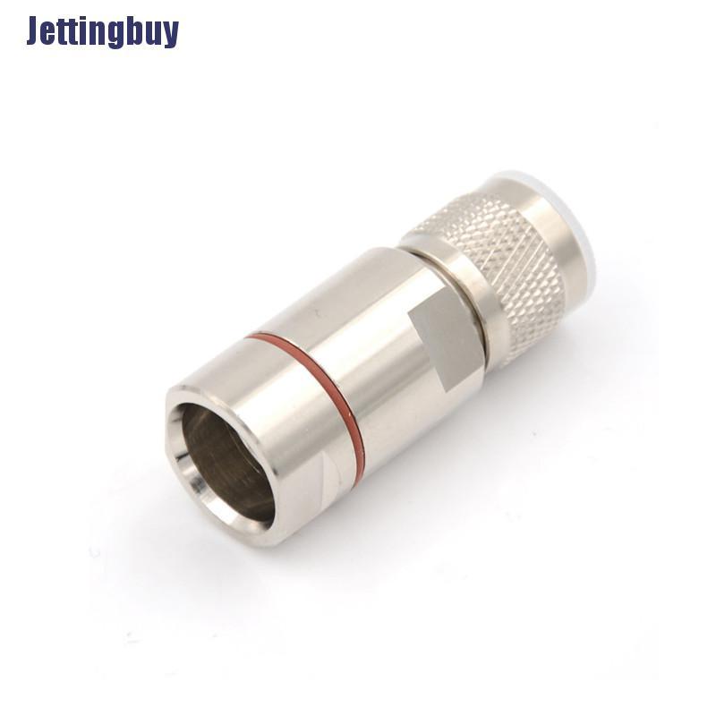 Đầu Cắm Dây Cáp Đồng Tiêu Chuẩn Và Tiêu Chuẩn Jtvn Pl259 Uhf Male 1 / 2 "Cho Corrugated