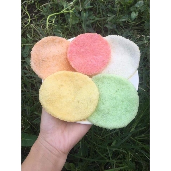 [HỎA TỐC SG] Bánh phồng tôm Sa đéc vị rau củ ngũ sắc thơm ngon 500g