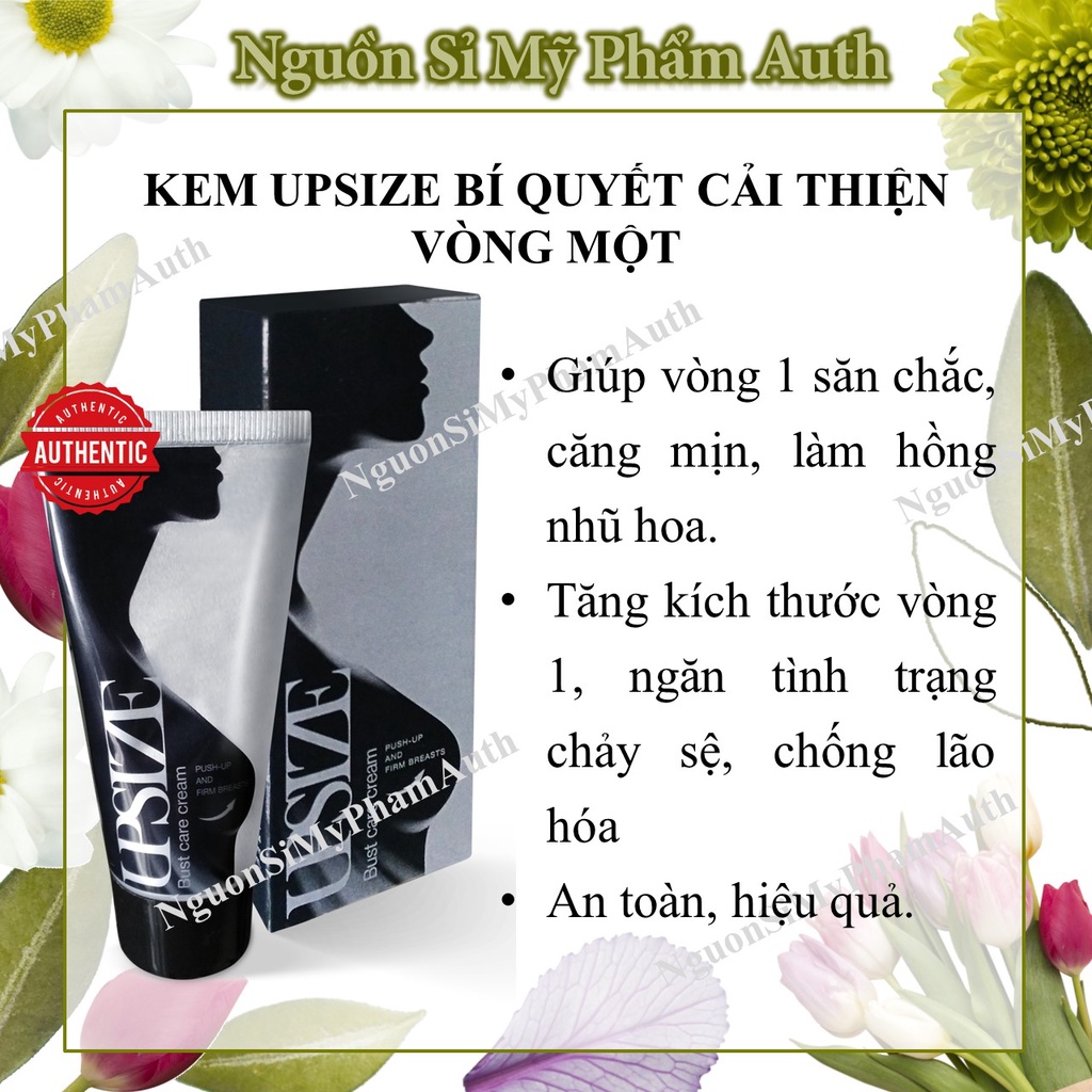 Kem nở ngực Upsize Nga giúp tăng kích thướt, làm mờ rạn