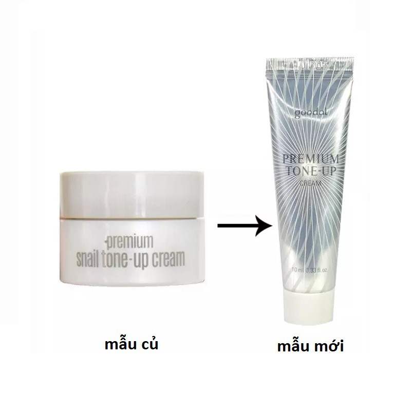 Kem Ốc Sên Goodal Premium Snail Tone Up Cream 10ml
