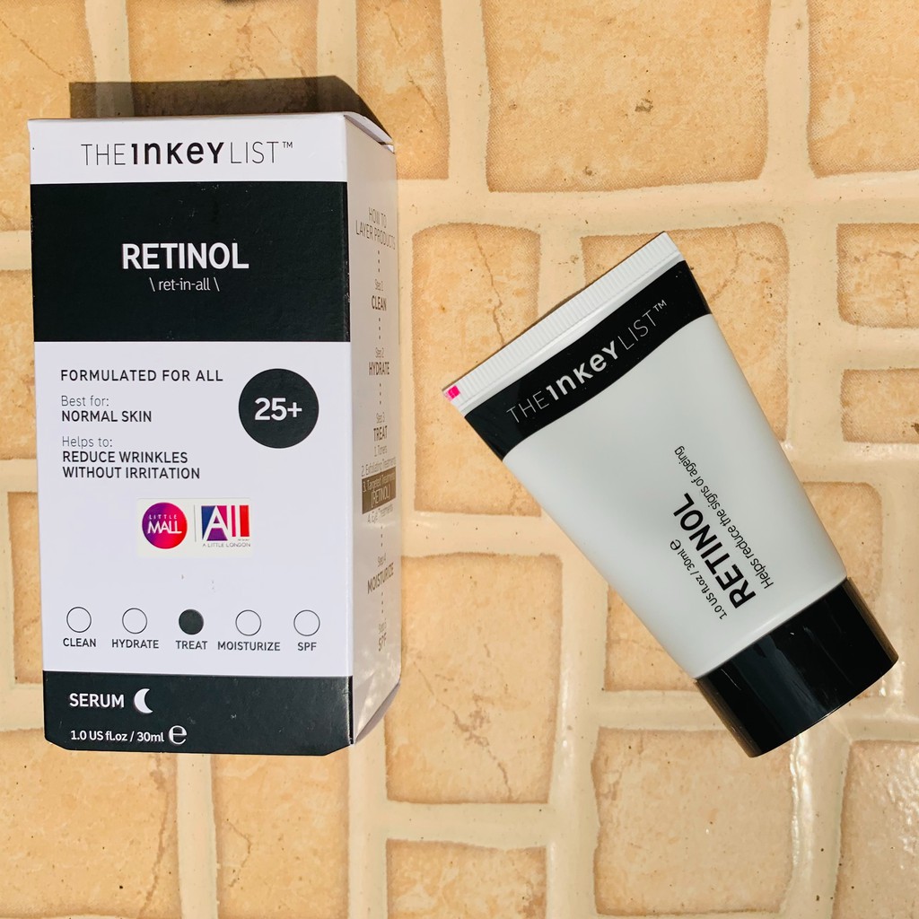 [TOP 1 SHOPEE] Tinh chất Retinol chống lão hóa The Inkey List Retinol Serum 30ml (Bill Anh)