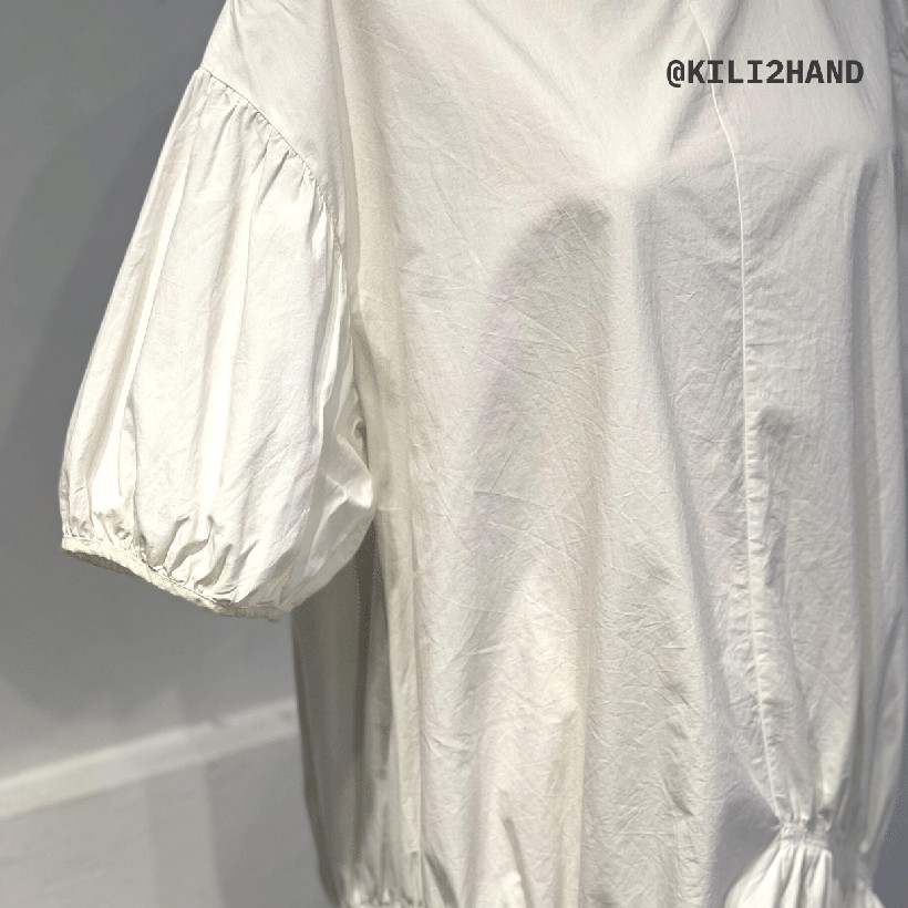 ĐẦM VINTAGE 2HAND ĐỘ MỚI 99% MÃ V19 màu trắng chất thô Hàn phong cách