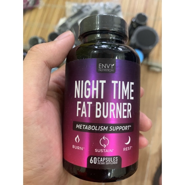 ENVY NUTRITION NIGHT TIME FAT BURNER METABOLISM SUPPORT 60CAPSULES