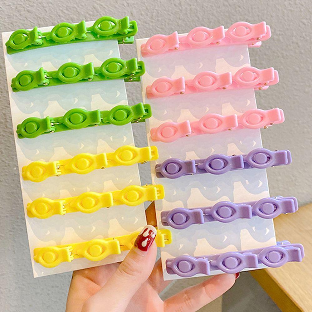 Kẹp Tóc Hai Lớp Màu Sắc Ngọt Ngào Cho Bé Gái