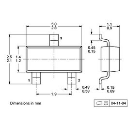 Linh Kiện 2SC1815 SMD (NPN) (HF)