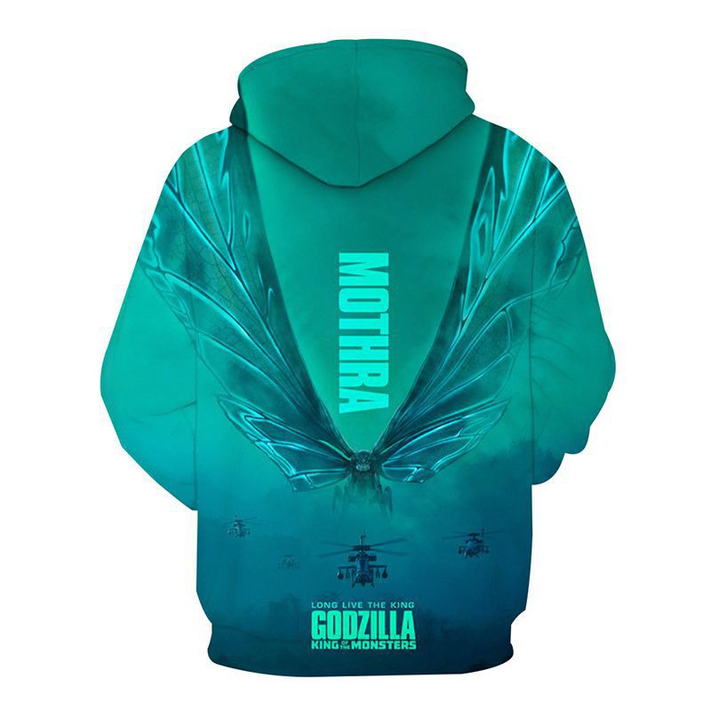 Áo Hoodie In Hình Godzilla: King Of The Monsters 3d Cho Nam Nữ