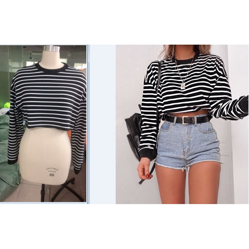 Áo lửng tay dài có mũ thời trang nhiều màu tùy chọn cho nữ