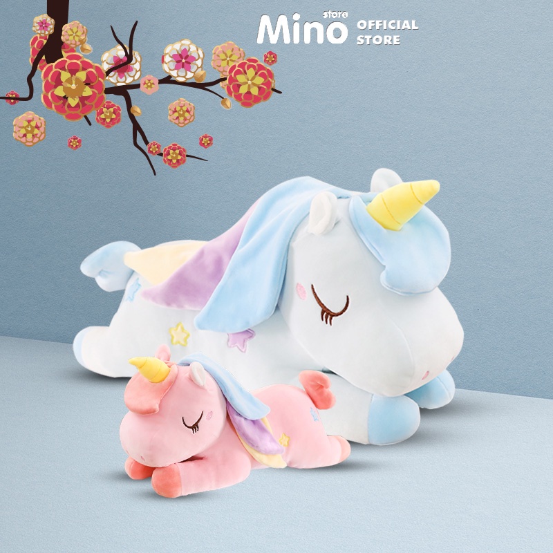 Gấu Bông Gối Ôm Ngựa Pony Cao Cấp Mino TH27