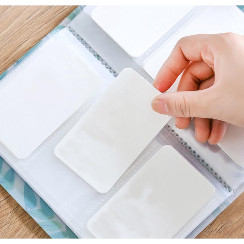 Bao Đựng Thẻ/Sách/Ảnh Trong Suốt Di Động 240 Thẻ