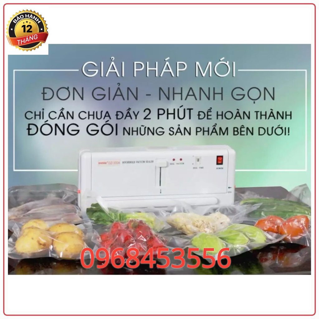 Máy hút chân không DOUQI Dz-300A tặng túi hút