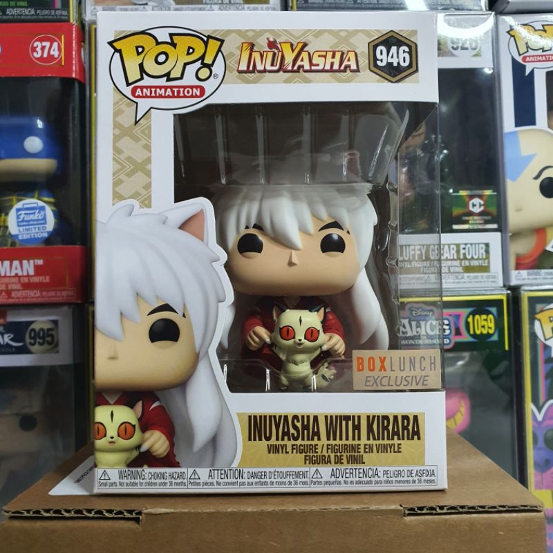 Đồ chơi mô hình funko pop 946 Inuyasha with Kirara - Inuyasha