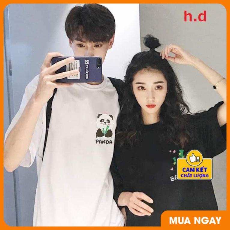 Áo đôi gấu trúc Pada TH6 [ Cam kết 100% hoàn tiền nếu không đúng mẫu ]