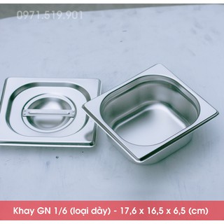 khay inox đựng topping trà sữa cao cấp có nắp (loại dày 1,5 ly)
