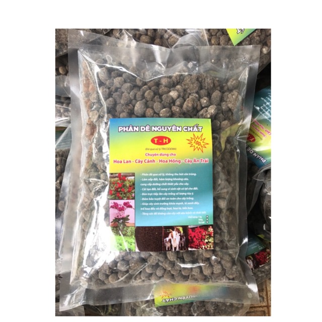 Phân Dê Đã Xử Lý Làm Phân Bón Lan Và Phân Bón Cây Trồng Gói 1kg
