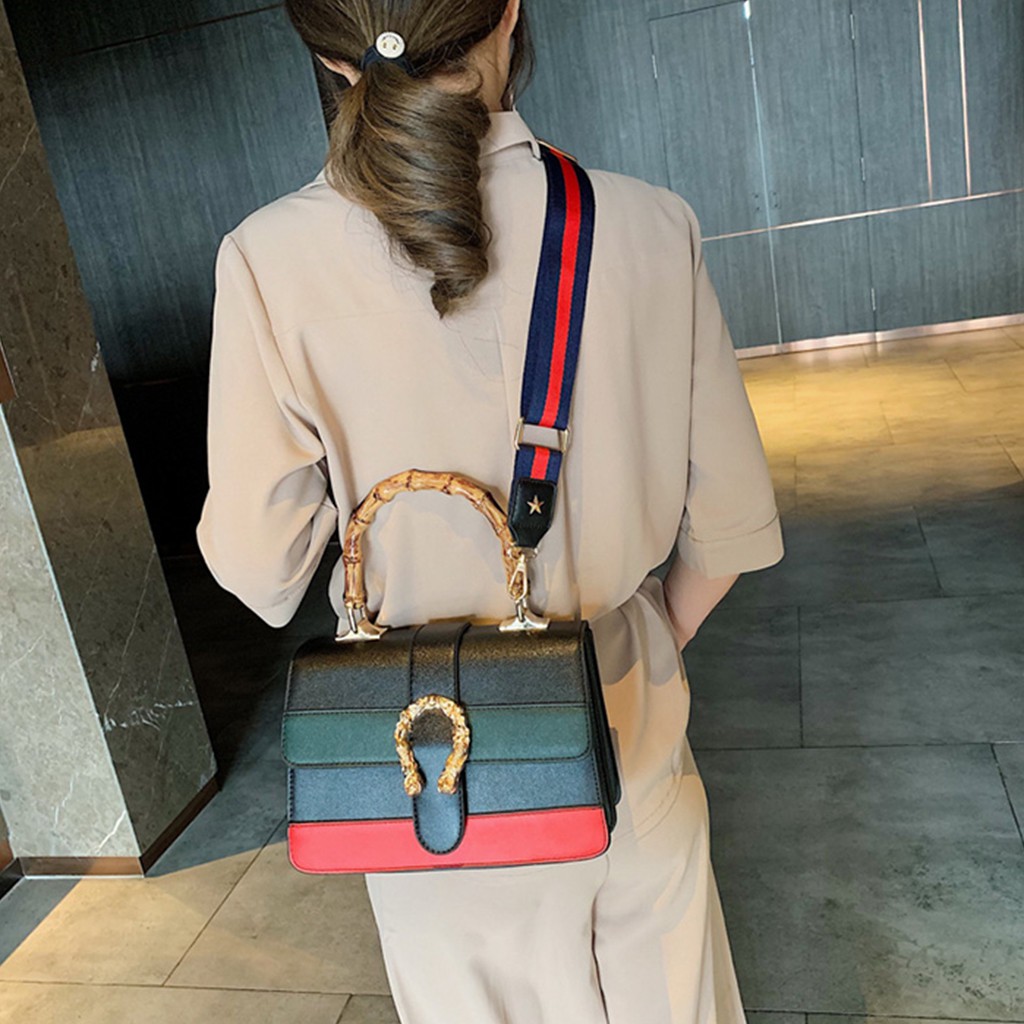 Túi xách nữ đeo chéo bản to hàng quảng châu cao cấp - Lupine