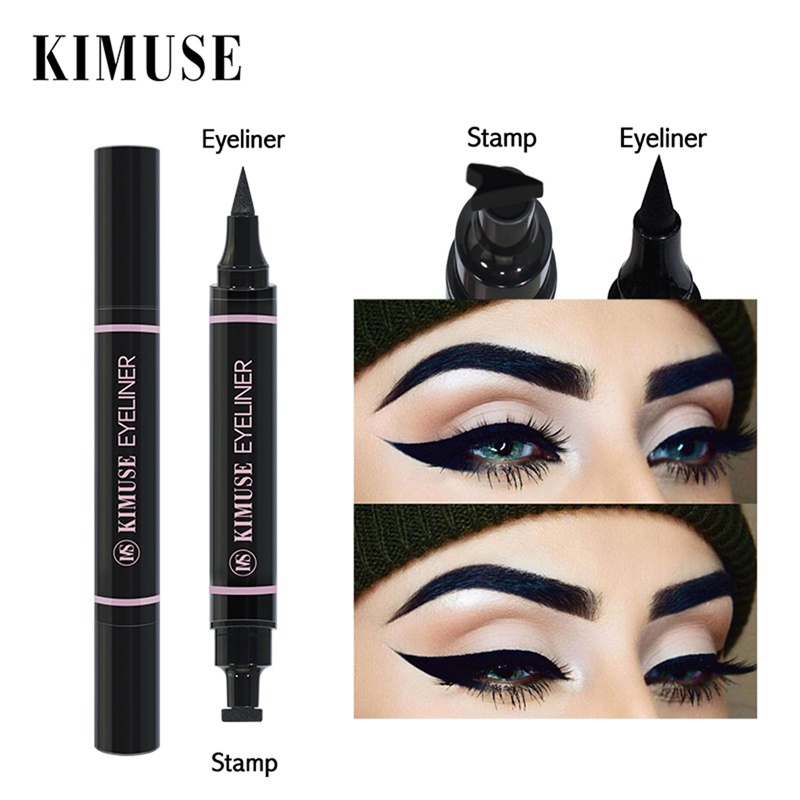 Set 2 Chì Kẻ Mắt Hai Đầu KIMUSE Chống Thấm Nước