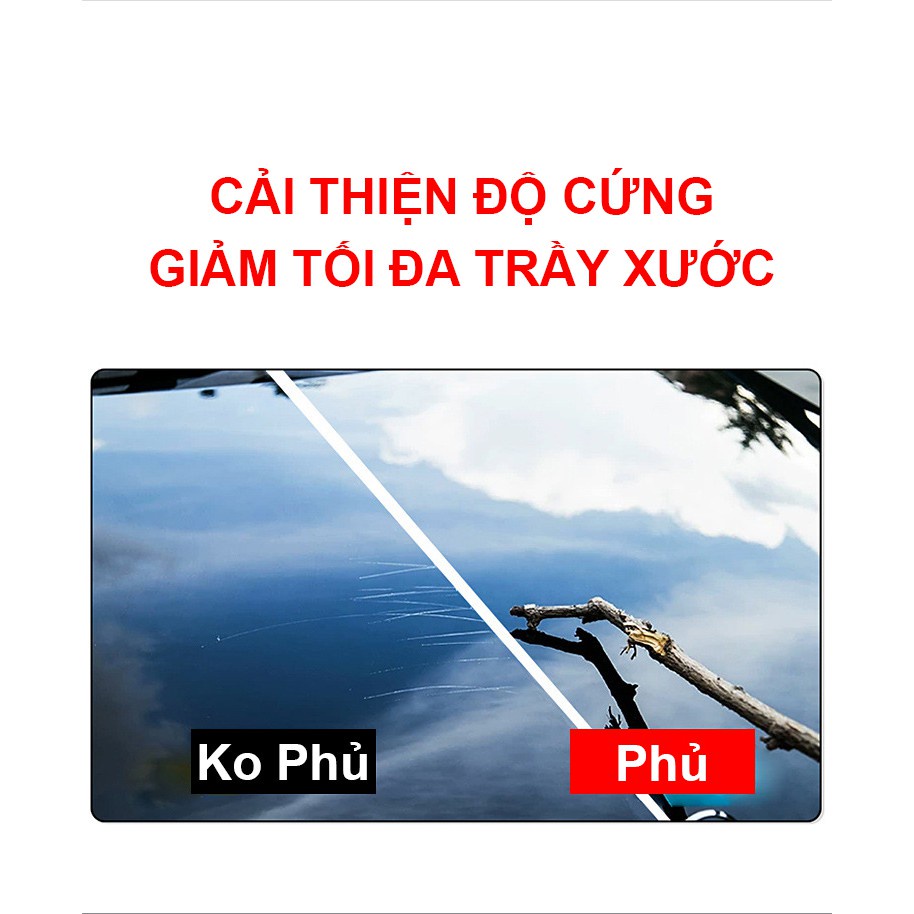 Bình Xịt Nano - Ceramic Wax - Phủ Nano Kính Ô tô - Xịt Bóng Xe Máy - Chống Nước Kính, Phủ Bóng Xe - Ceramic - DUTUMI