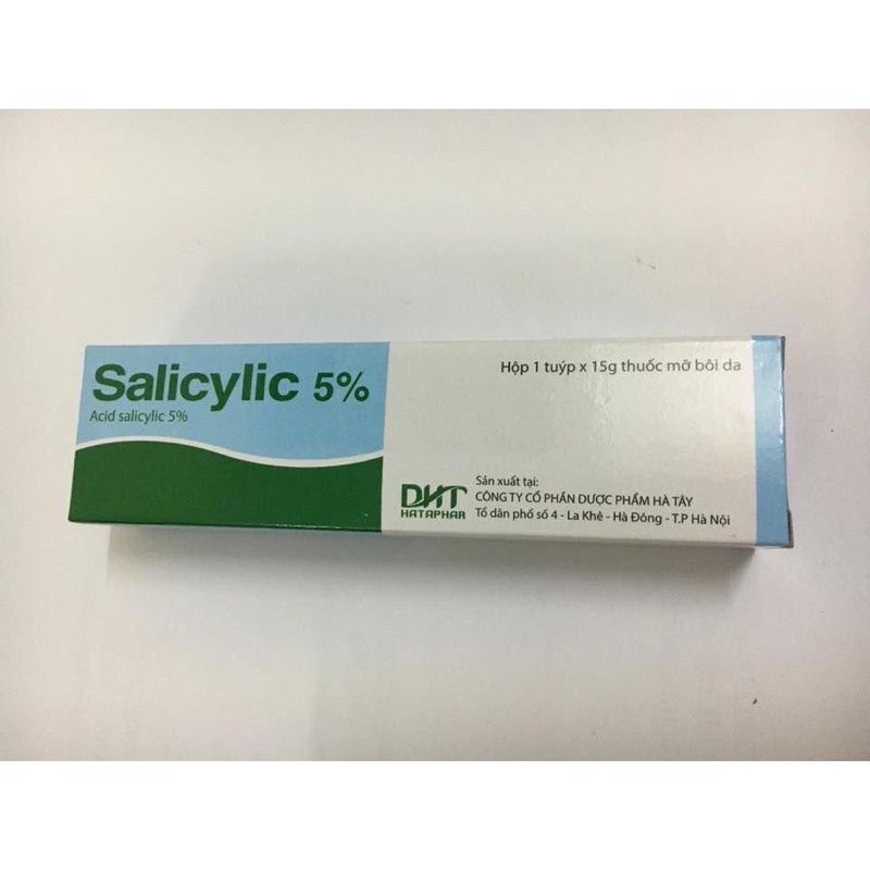 Kem bôi ngoài da Salicylic 5%