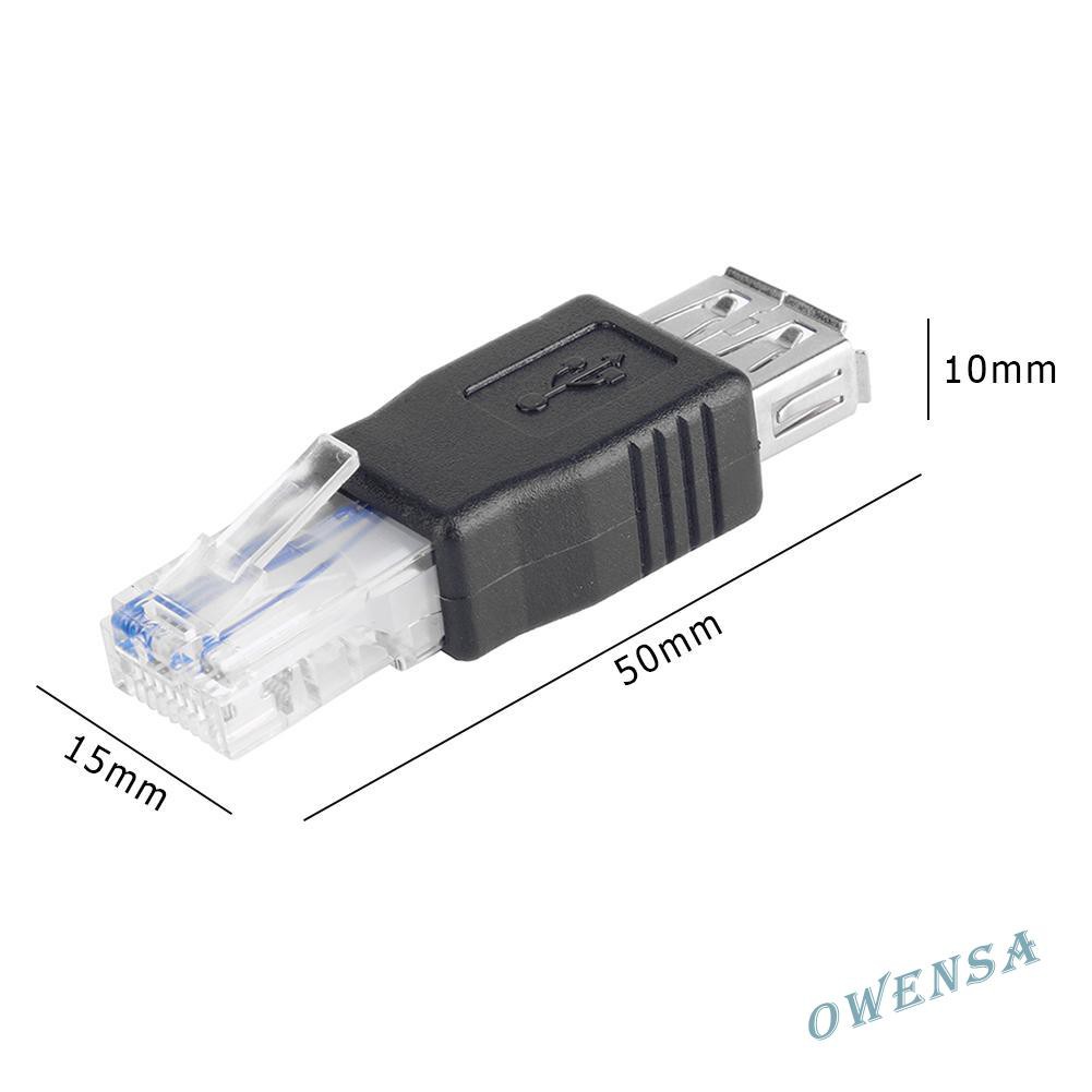 Cáp Chuyển Đổi Từ Ethernet Rj45 Sang Usb Female Lan