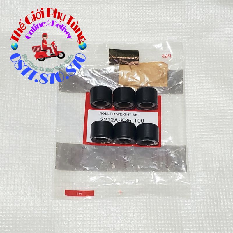 Bộ bi nồi Vario 150 zin Honda Indonesia - 2212A-K36-T00