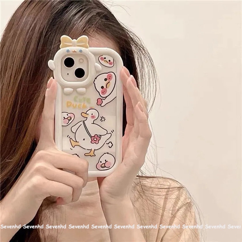 Ốp Điện Thoại Mềm Trong Suốt Họa Tiết Hoạt Hình Cho iPhone 14 13 12 11 Pro Max Xs Max Xr X 7 8 6 6s Plus