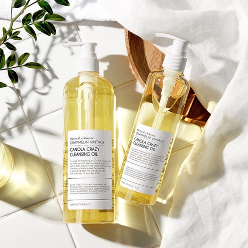 Dầu tẩy trang Graymelin Vintage Canola Crazy Cleansing Oil  300ml