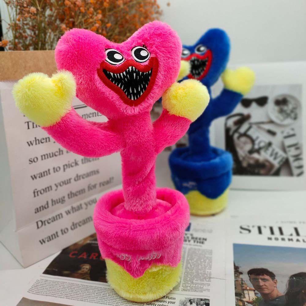 Rebuy1 Đồ Chơi Búp Bê Nhồi Bông Nhảy Múa Và Hát Điện Tử Hình Cây Xương Rồng Cho Bé Trai Bé Gái