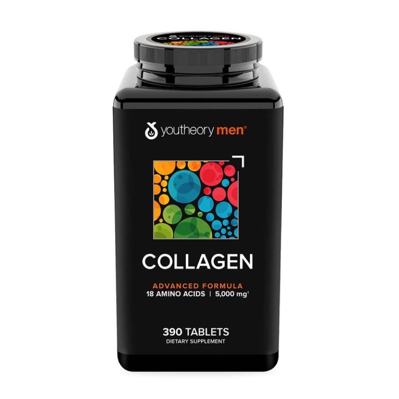 Viên uống Collagen men 390 viên Youtheory Mỹ