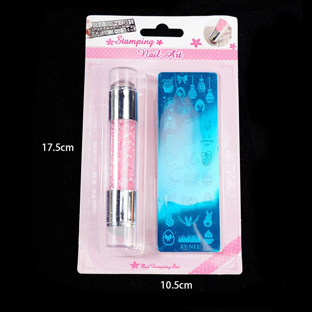 MOCHO Con Dấu Silicone Hai Đầu Trang Trí Móng Nghệ Thuật