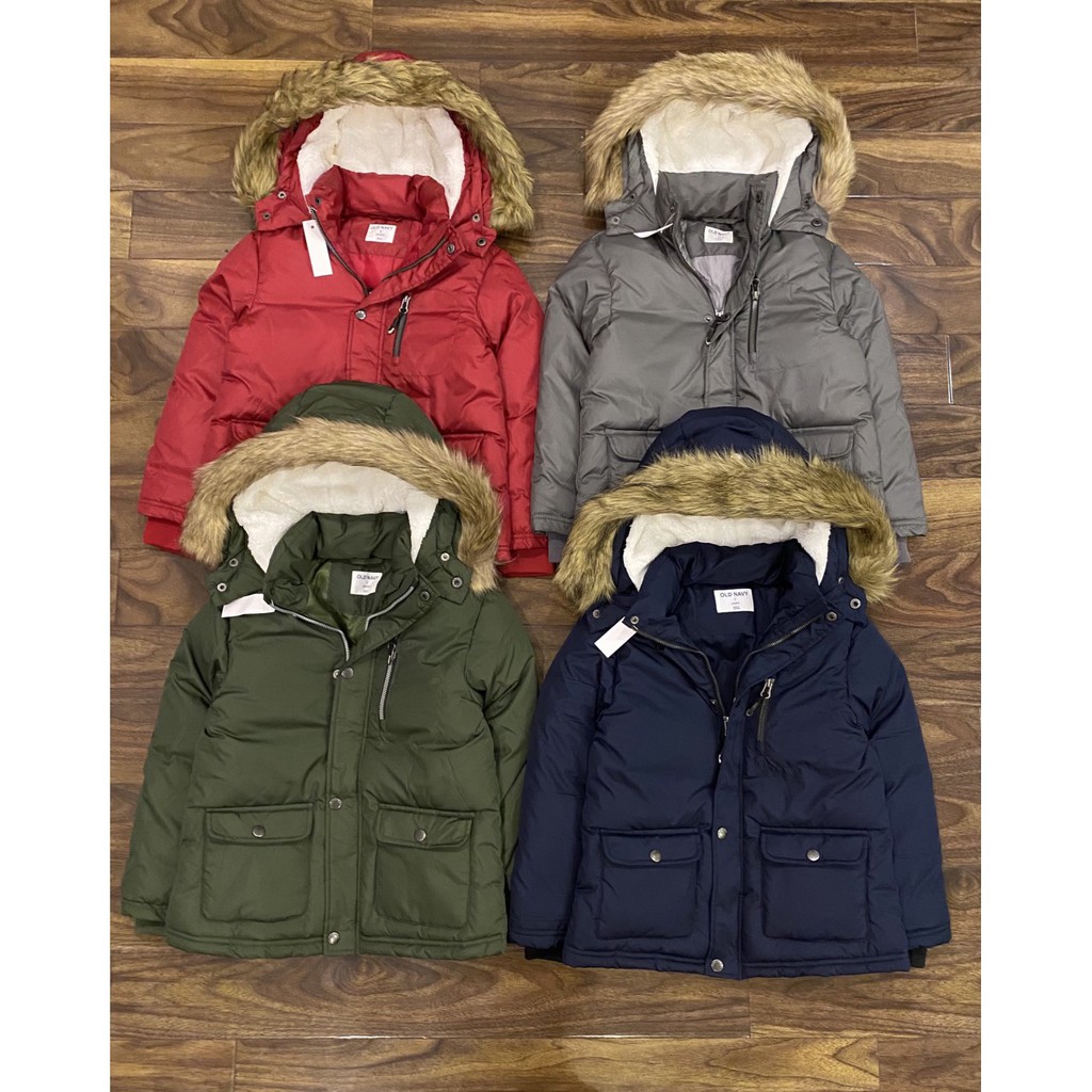 Áo phao Parka OldNavy VNXK nhiều màu cho bé