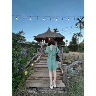 ÁO SƠ MI FORM GIẤU QUẦN KHOET LƯNG XANH MINT