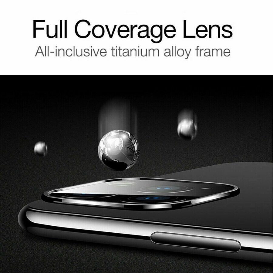 Miếng kính bảo vệ mặt kính camera điện thoại cao cấp cho iPhone 11 Pro Max X XS MAX XR