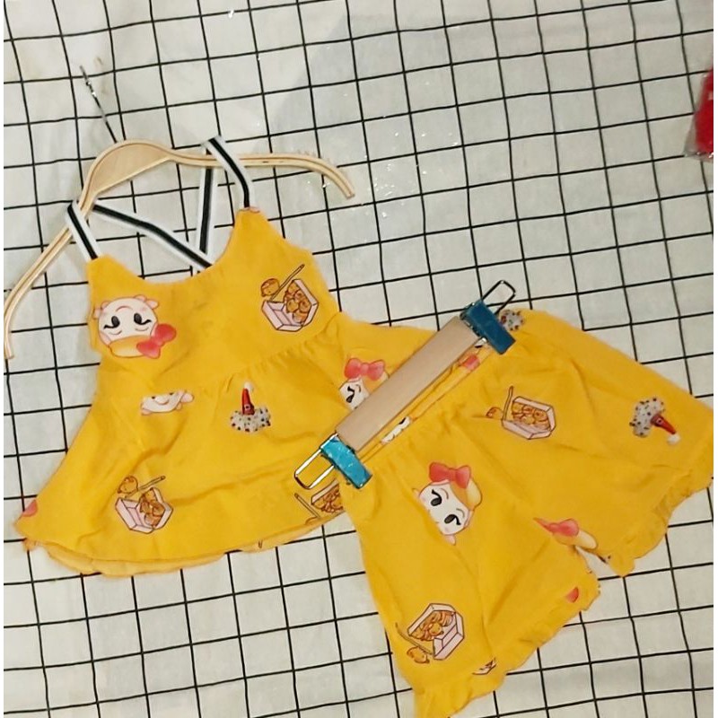 Đồ bộ bé gái mặc nhà