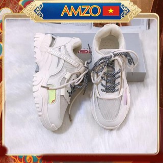 Giày thể thao nữ 👒FREESHIP- HÀNG SẴN 👒 giày ulzzang nữ Hàn độn gót 5 phân nhẹ êm cực đẹp