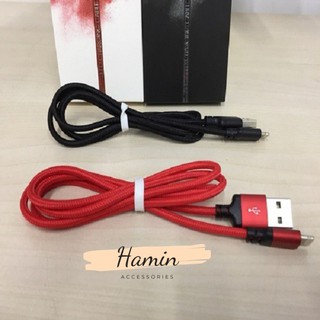 Cáp Sạc Nhanh Dây Dù Hoco X14 ip/tablet táo/Androi/TypeC 1M/2M