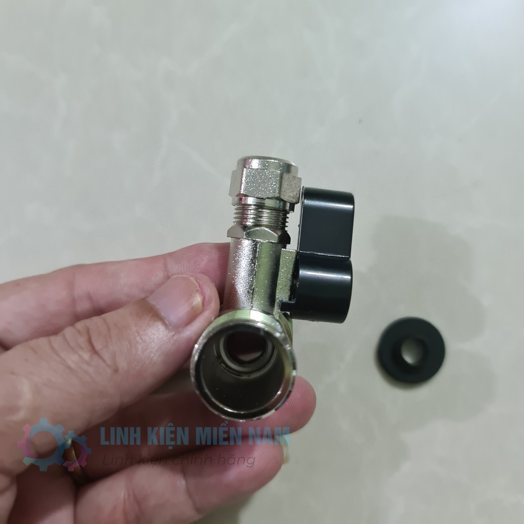 Van khóa nước chữ T ren 21 dây 10 máy lọc nước RO - Chính hãng Đại Việt