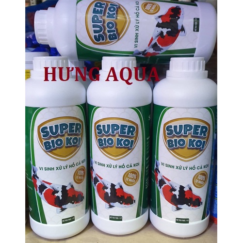 Men vi sinh bể cá - men vi sinh hồ cá koi BIO-FLOC EM / Super Bio