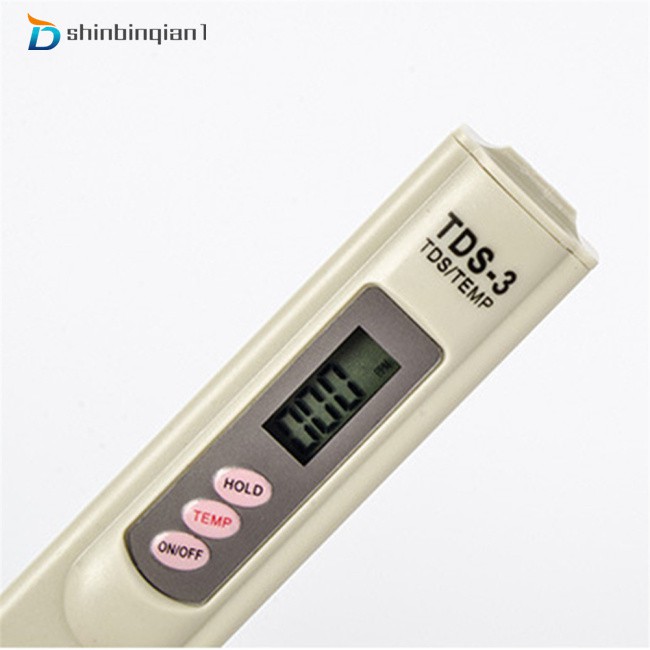 efl Tds-3 Meter Temp Ppm Digital  Lcd  Tester Detector For Tap Water Quality Filter Purity 0-9990