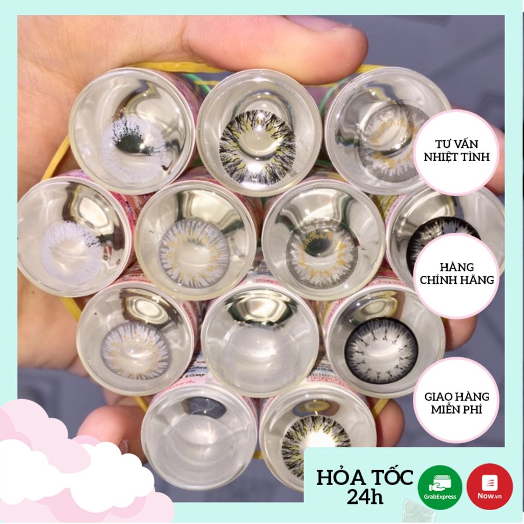 Lens mắt Xám Tây mẫu mới