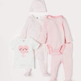 Set 5 bé gái newborn