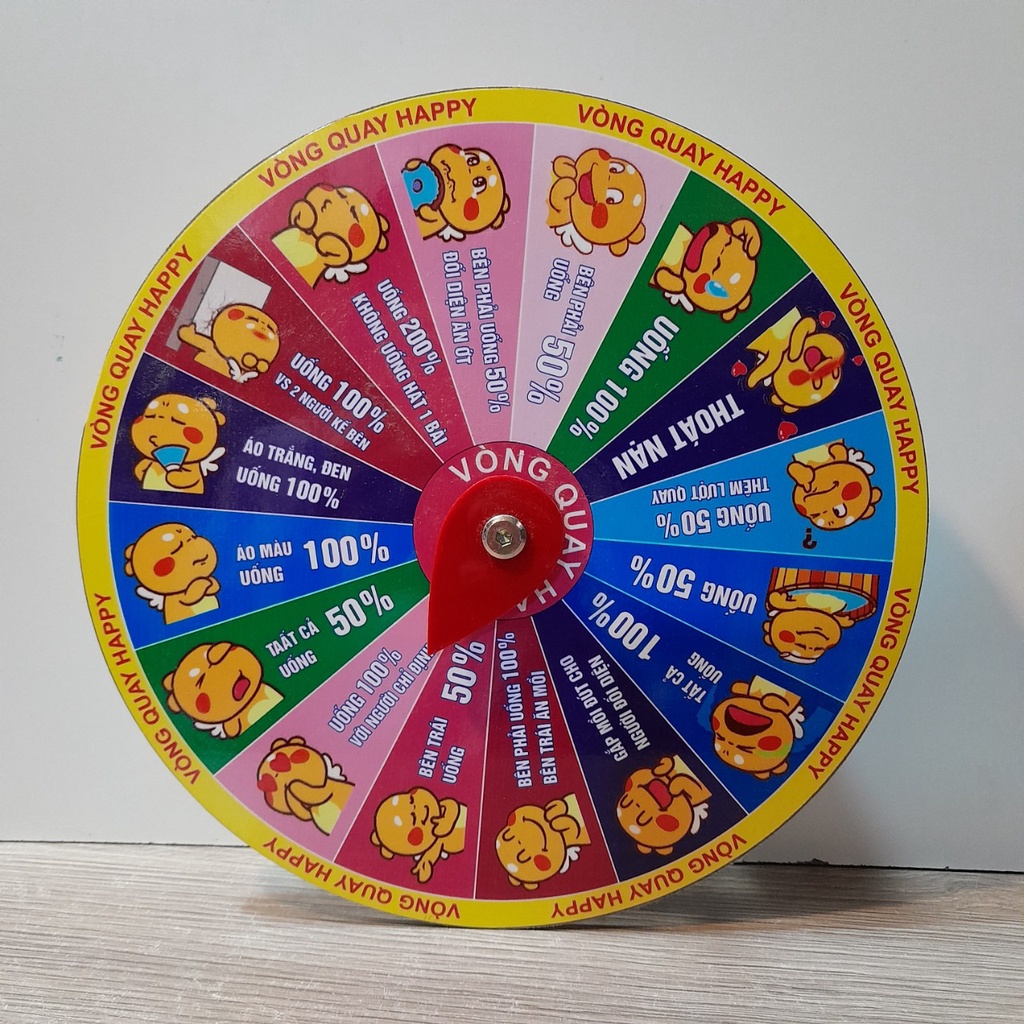 VÒNG QUAY ĂN NHẬU - Size 25cm- COMPO 20 cái