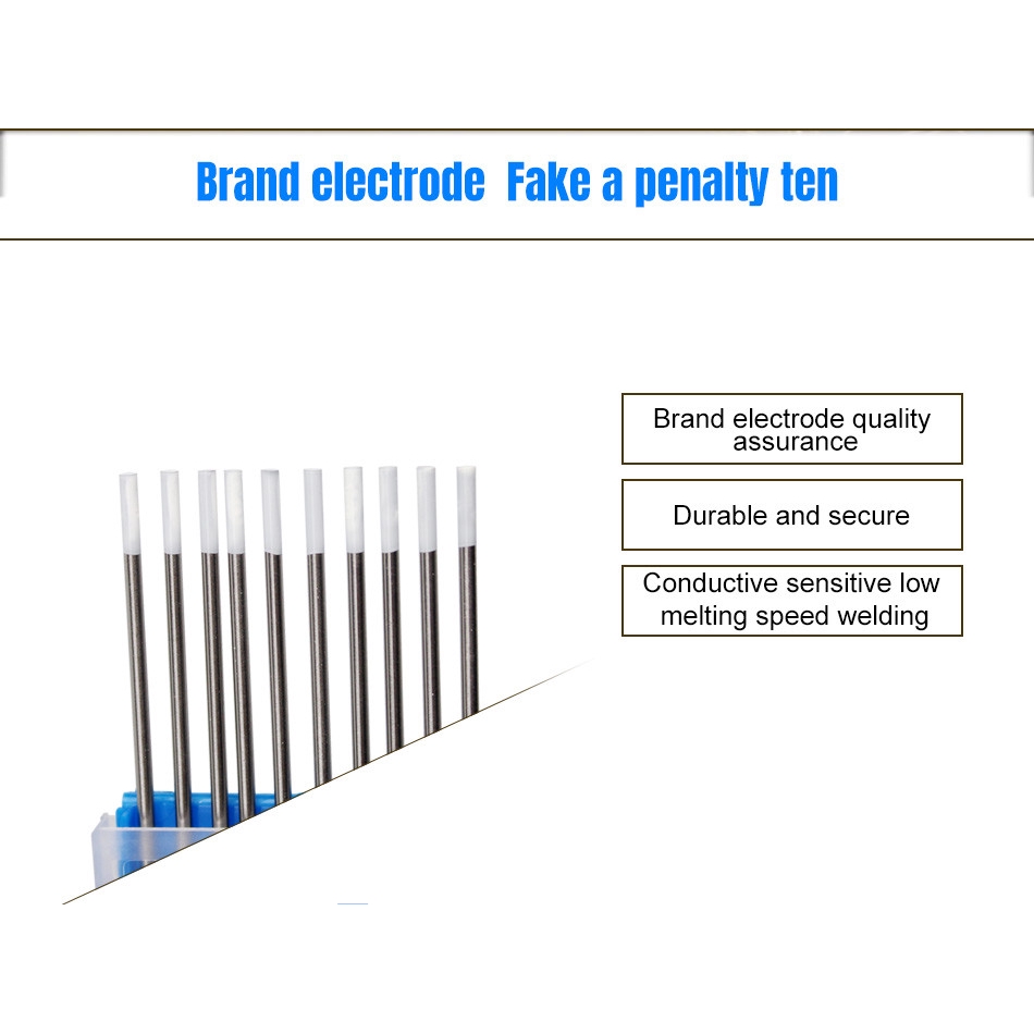 WZ8 Argon Arc Welding Zirconium Tungsten Electrode White Tip Tungsten Needle