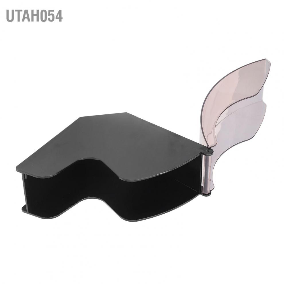 Utah054 Utah054 Coffee Filter Holder Paper Storage Rack with Dustproof Cover Container for Shop Home