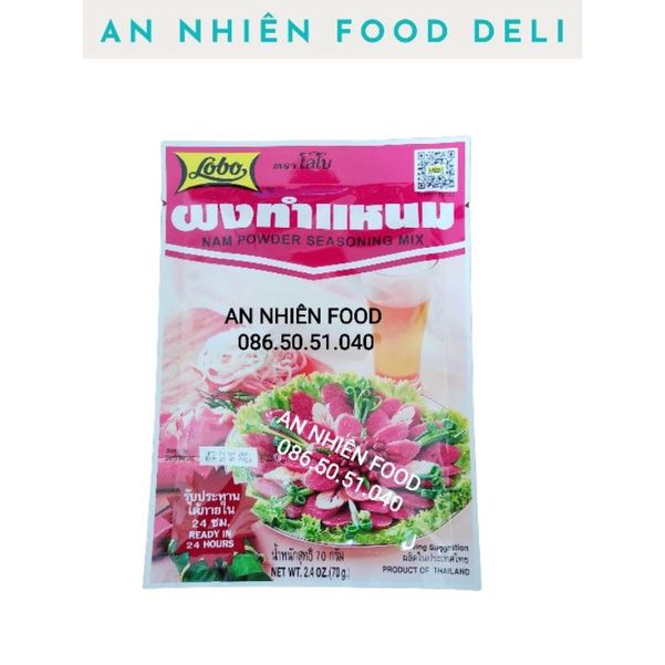 Combo 10 Gói Bột Gia Vị Làm Nem Chua Lobo Thái Lan