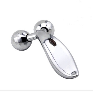 Cây lăn massage toàn thân - 2 con lăn tròn xoay 360 độ
