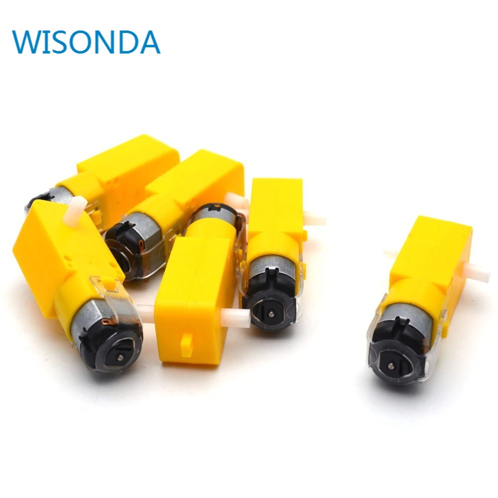 TT Motor 130motor Xe Thông Minh Robot Gear Motor Cho Arduino DC 3V-12V DC Gear Motor